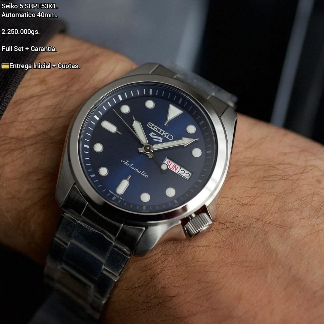 Seiko 5 SRPE53K1 AUTOMATICO